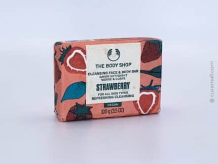 The Body Shop Cleansing Face And Body Bar Strawberry 100g