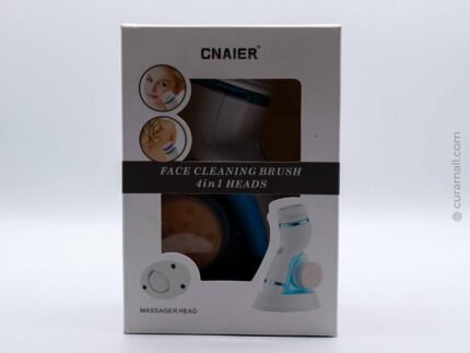 Cnaier Face Cleaning Brush 4-in-1 with Interchangeable Heads