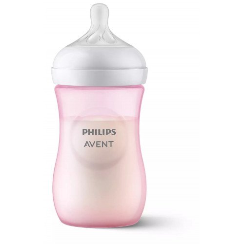 14 Avent Natural Feeder 260ml Pink - Image 1