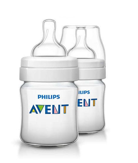 5 Avent Classic+ Feeding Bottle 125ml 2s - Image 1