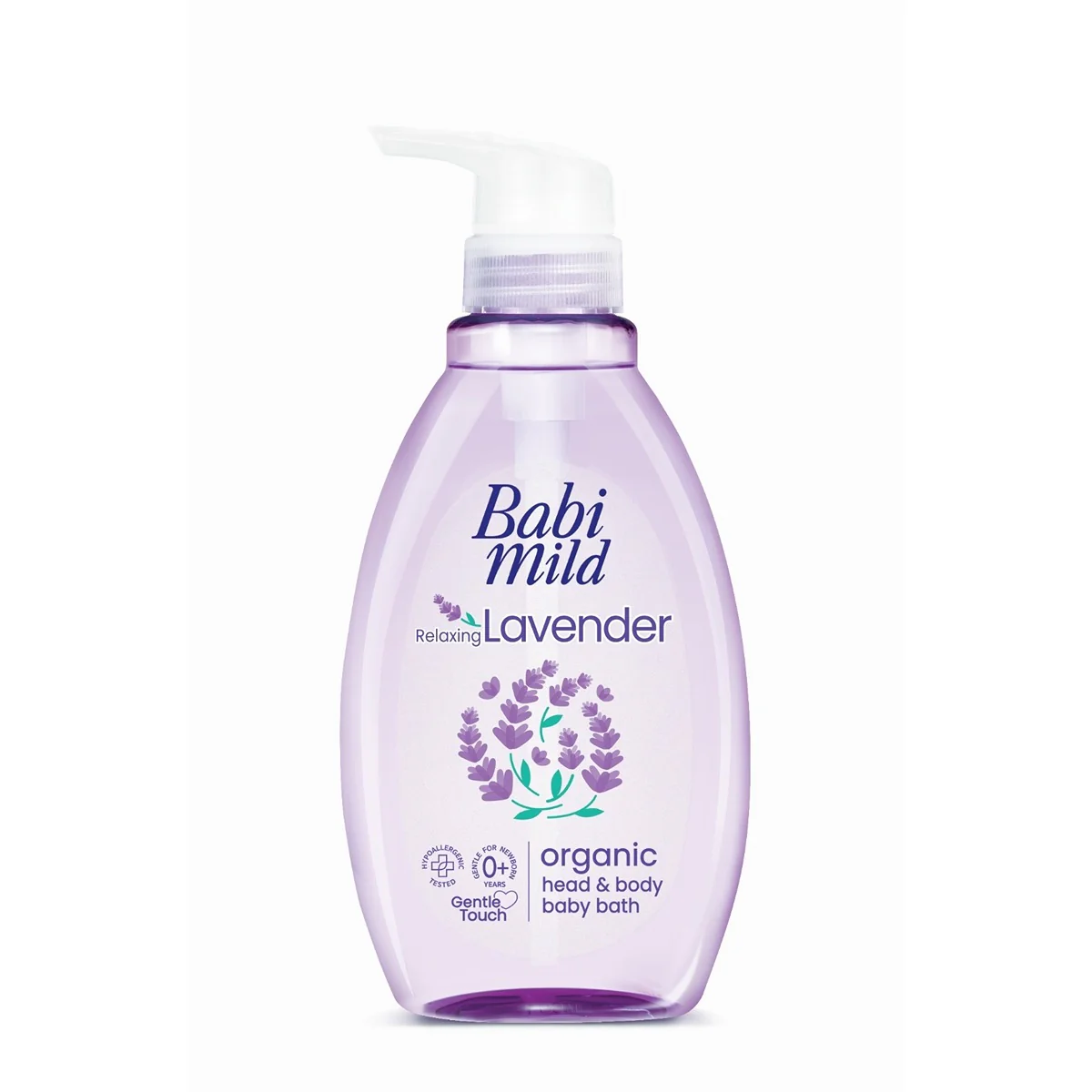 57 Babi Mild Relaxing Lavender Baby Bath 380ml - Image 1