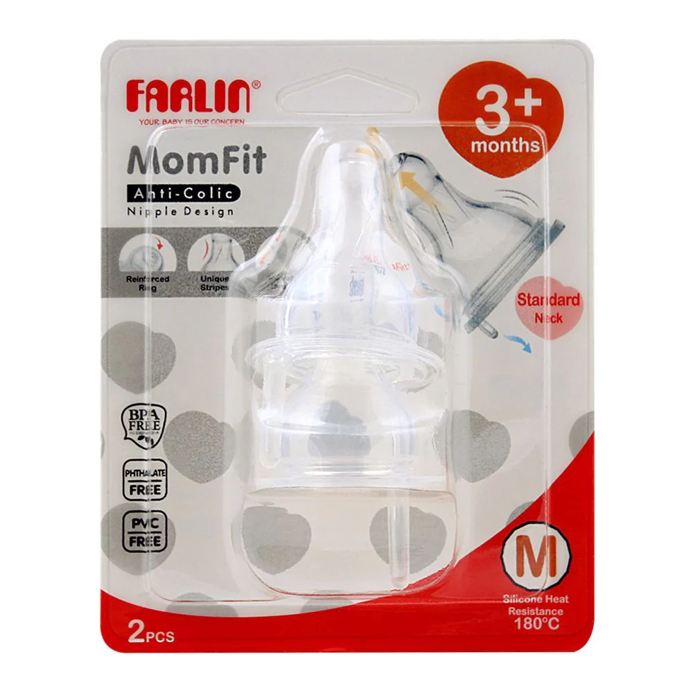 93 Farlin Mom Fit Standard Neck Niple 3m+ - Image 1