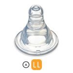 Pigeon Flexible Nipple Ll Y Cut 2pcs