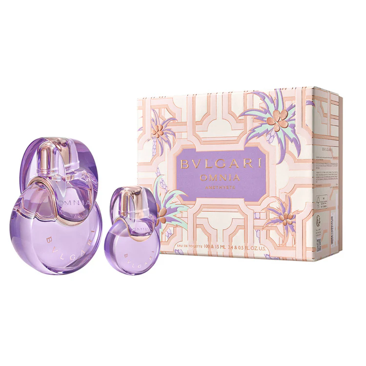 129 BVLGARI OMNIA AMETHYSTE GIFT SET NEW - Image 1