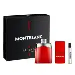 MONT BLANC LEGEND RED GIFT SET