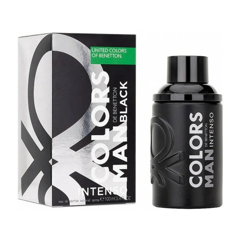 825 UNITED COLORS OF BENETTON COLORS BLACK INTENSO MAN EDP 100ML - Image 1