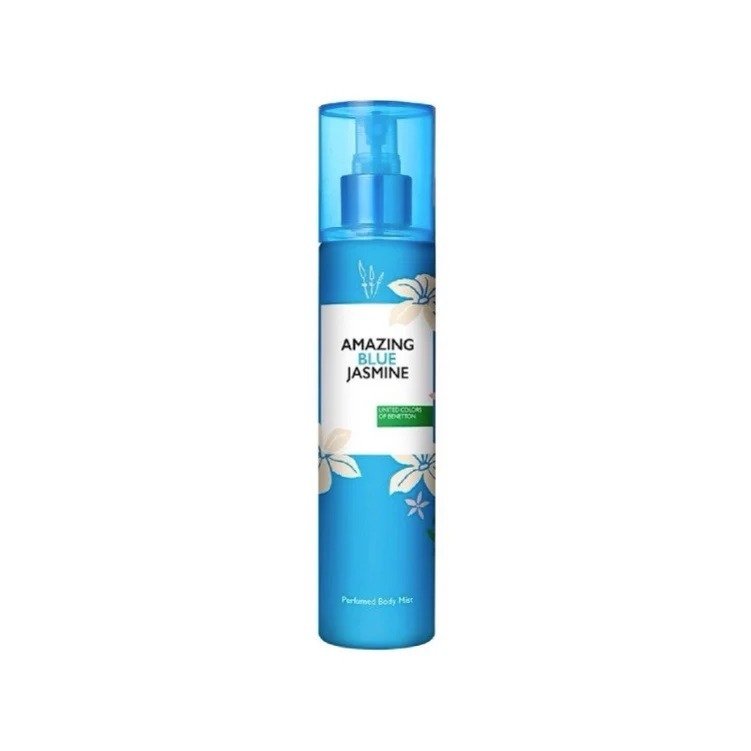830 UNITED COLORS OF BENETTON MIST 236ML AMAZING BLUE JASMINE - Image 1