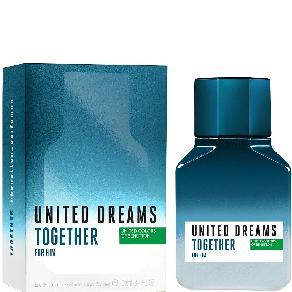 839 UNITED COLORS OF BENETTON UNITED DREAMS TOGETHER HIM 100ML - Image 1