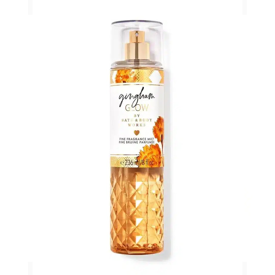 Untitled-1 BATH AND BODY WORKS BODY MIST 236ML GINGHAM GLOW - Image 1