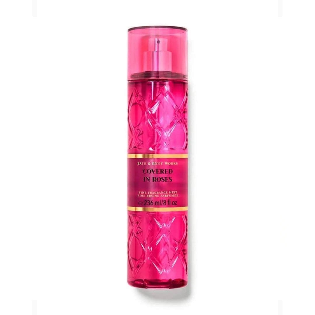 Untitled-1 BATH AND BODY WORKS BODY MIST 236ML COVERED IN ROSES - Image 1