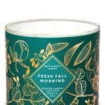 BATH BODY WORKS CANDLE 411G FRESH FALL MORNING