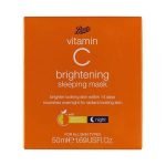 BOOTS BRIGHTENING SLEEPING MASK 50ML VITAMIN C & YUZU NIGHT