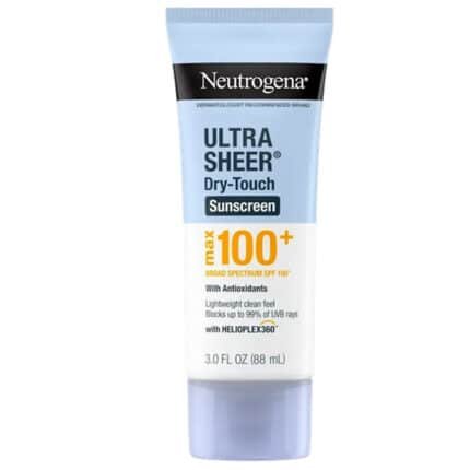 neutrogena ultra sheer sunblock