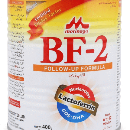 "Morinaga BF-2 Follow-Up Formula: Advanced Nutrition for 6–12 Months 400GM