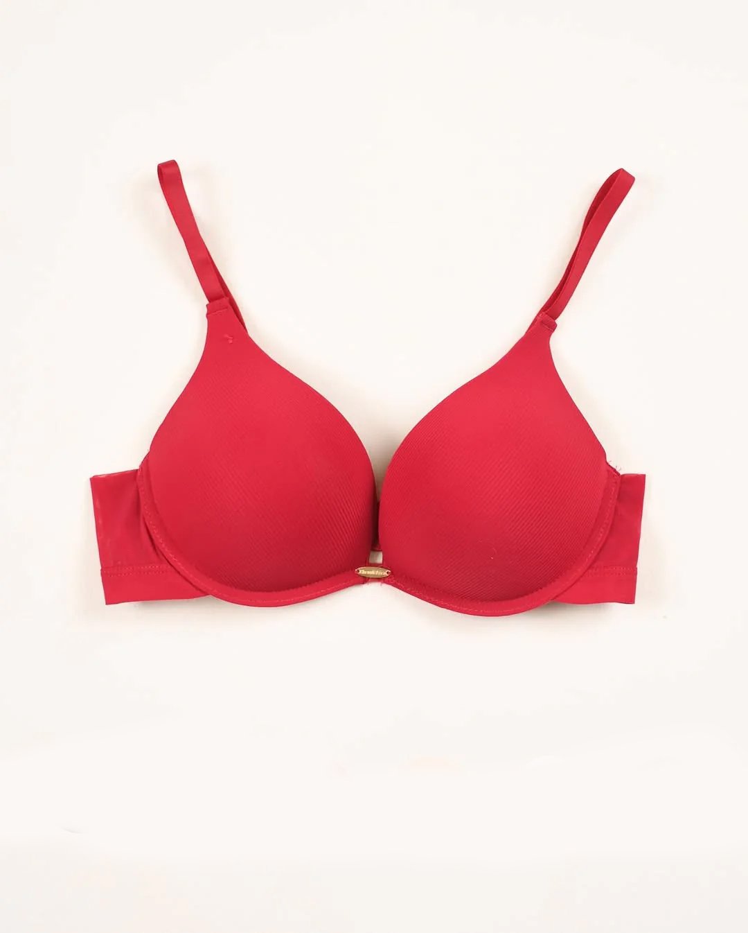 Untitled-3 Premium Double Padded Pushup Wired Plunge Bra - Image 1