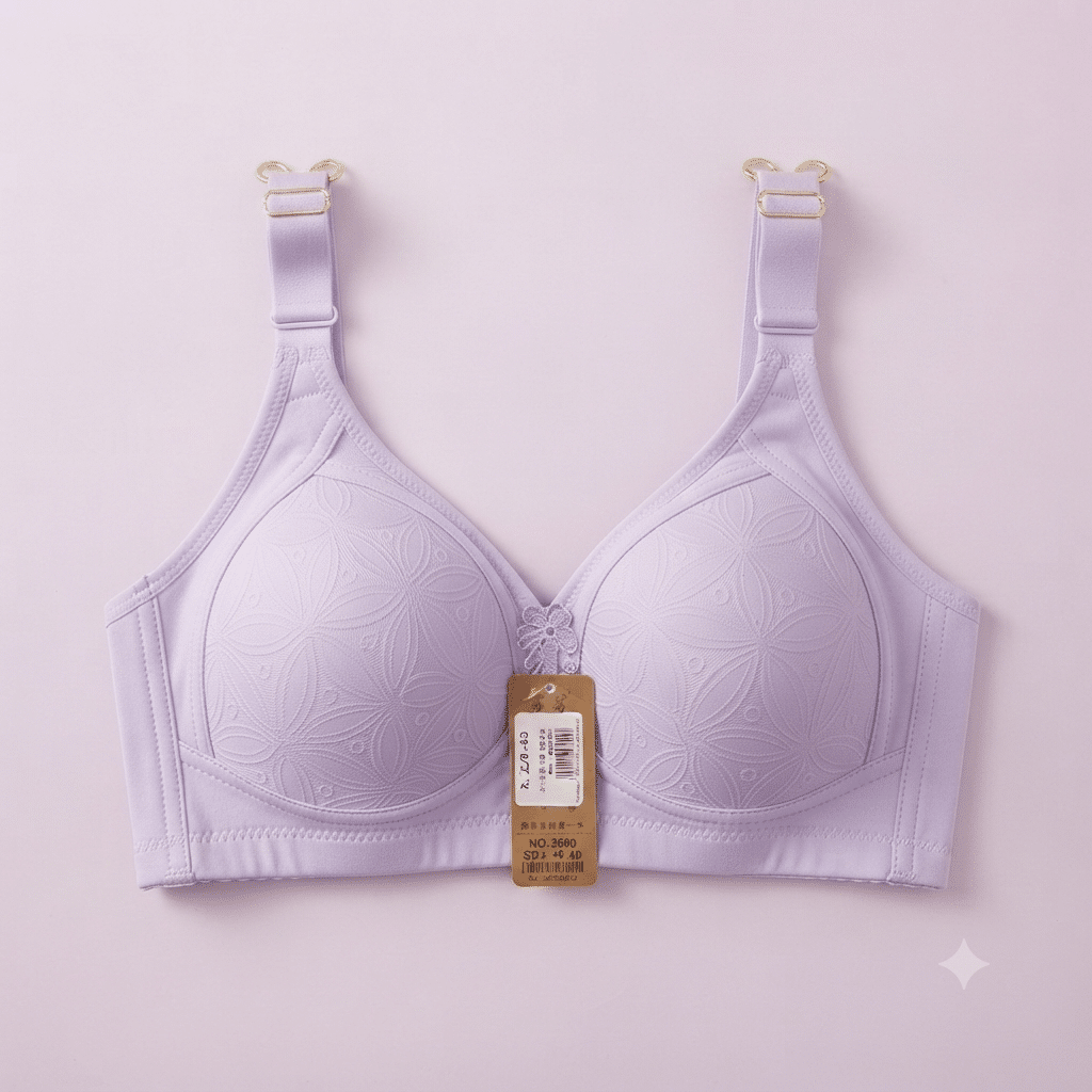 Women Wireless Beauty Back High Support Front Closure Charm Daisy Bras Women Wireless Beauty Back High Support Front Closure Charm Daisy Bras - Image 1