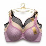 Checkered Push-Up Padded Bra